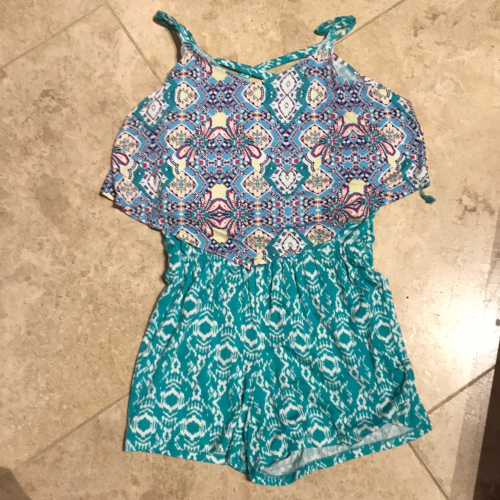 Flowery Romper